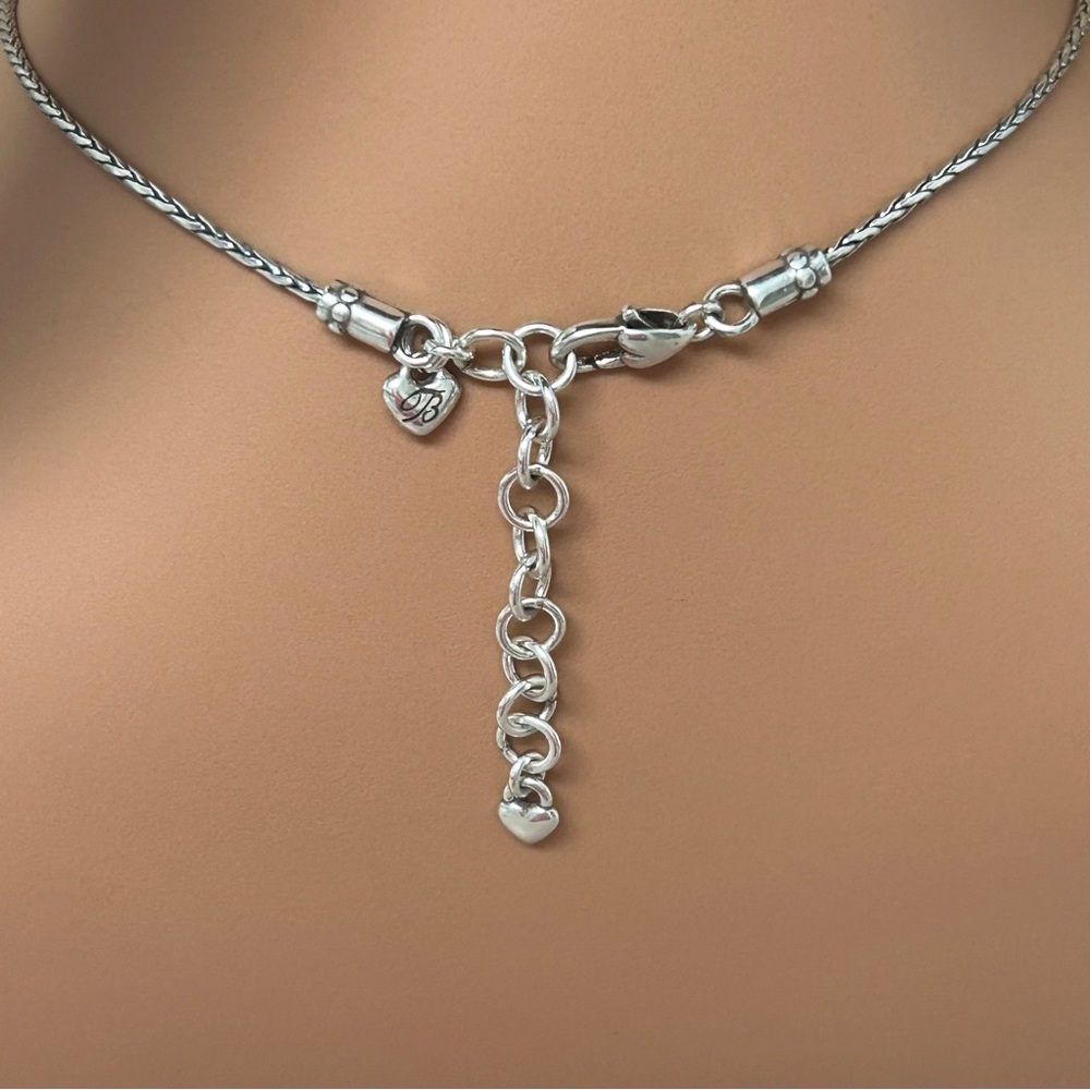 Brighton Cafe Au Lait Heart Pendant Necklace - Picture 7 of 7